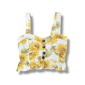 Liz Lisa Denim Floral Cami Top